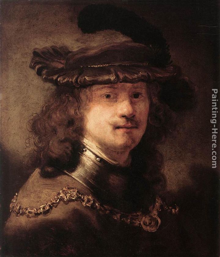 Portrait of Rembrandt painting - Govert Teunisz Flinck Portrait of Rembrandt art painting